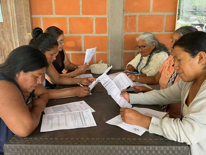 ASOMUWE’XS y EL SENA fortaleciendo los saberes de nuestras mujeres Nasa.
